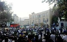 Manifestation à Sanandaj