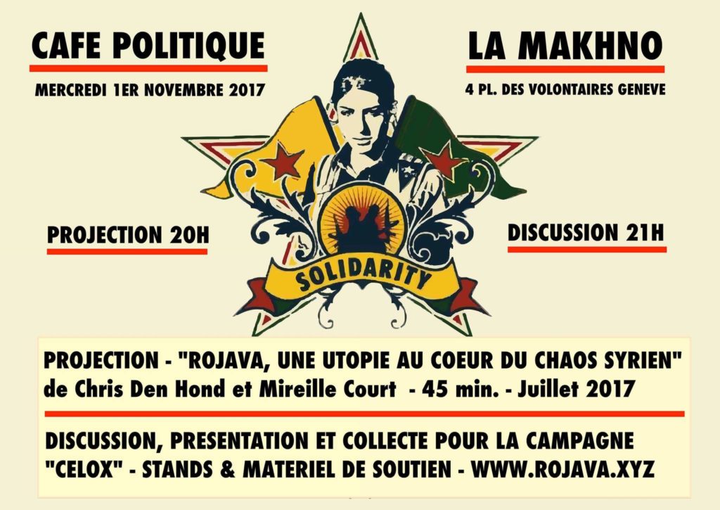 Soirée Rojava à la Makhno