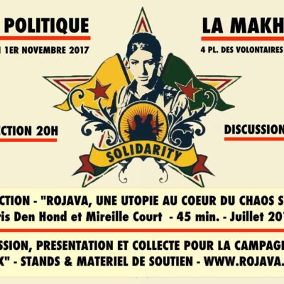 Soirée Rojava à la Makhno