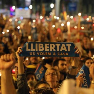 Le rassemblement d'hier à Barcelone