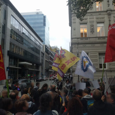 Manifestation de solidarité avec le peuple catalan
