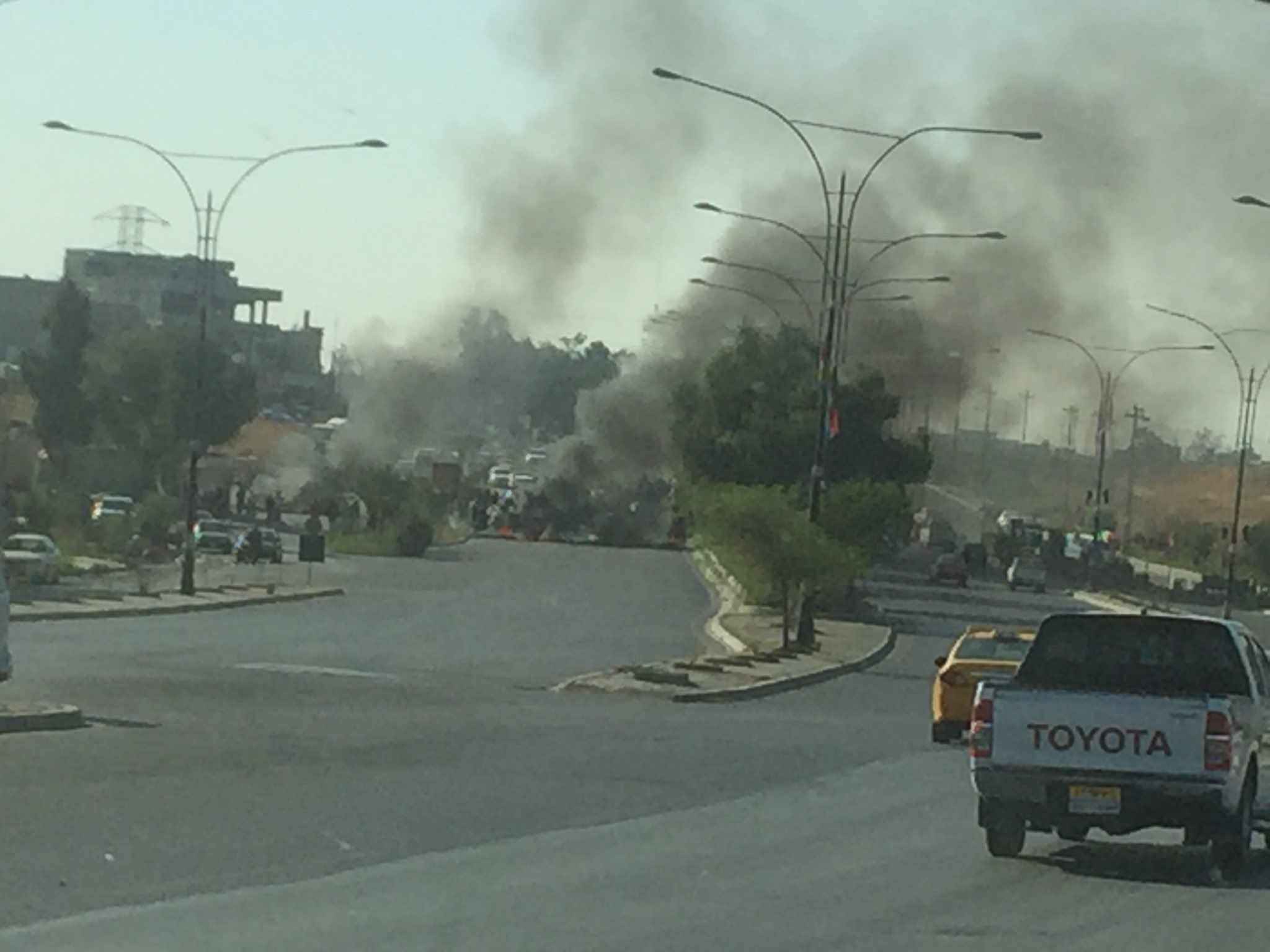 La tension est palpable à Kirkouk. Crédit @jenanmoussa