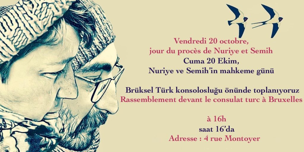 Liberté pour Nuriye et Semih