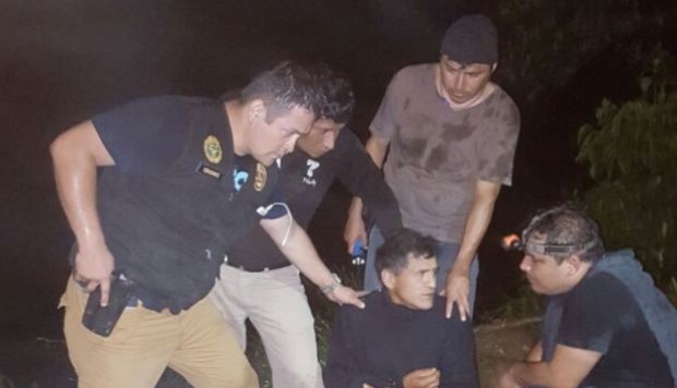 L'arrestation de Nestor Inocencio Huaman