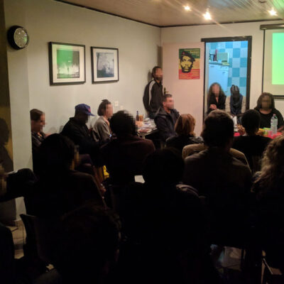 La conférence au Sacco-Vanzetti