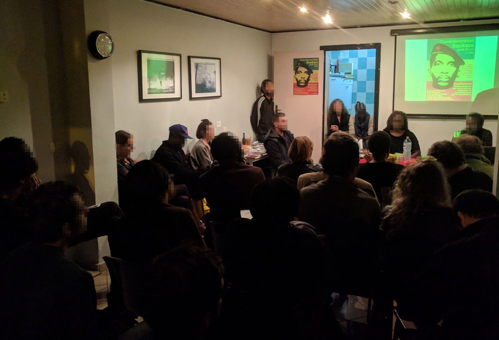 La conférence au Sacco-Vanzetti