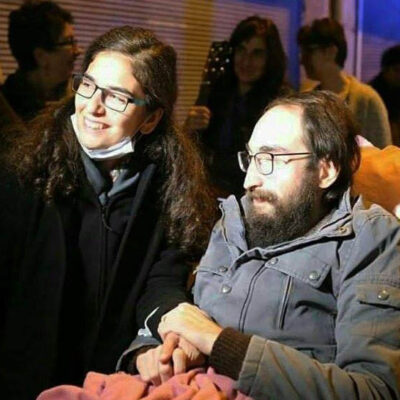 Semih Özakça et son épouse Esra.