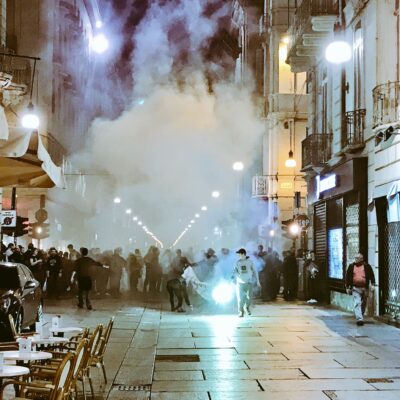 Les affrontements à Turin
