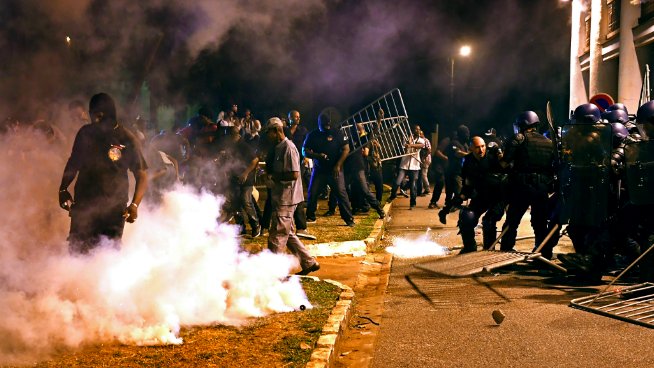 Affrontements à Cayenne