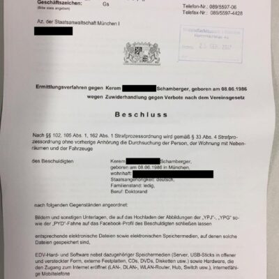 Perquisition pour une photo sur Facebook