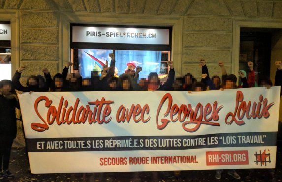 Salutations solidaires à Georges Louis (Zurich, novembre 2011)