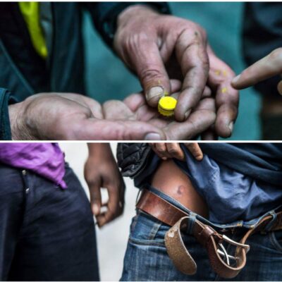 La police attaque au flashball à Bruxelles