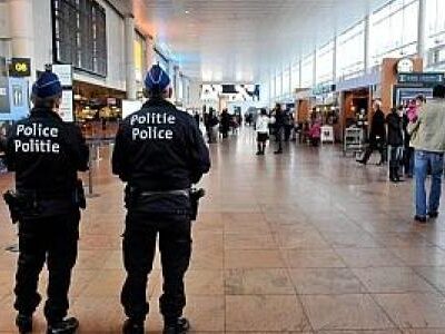 A l'aéroport de Bruxelles National
