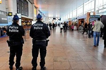 A l'aéroport de Bruxelles National