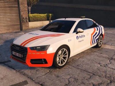Audi A4 de la police fédérale