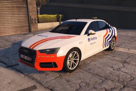 Audi A4 de la police fédérale