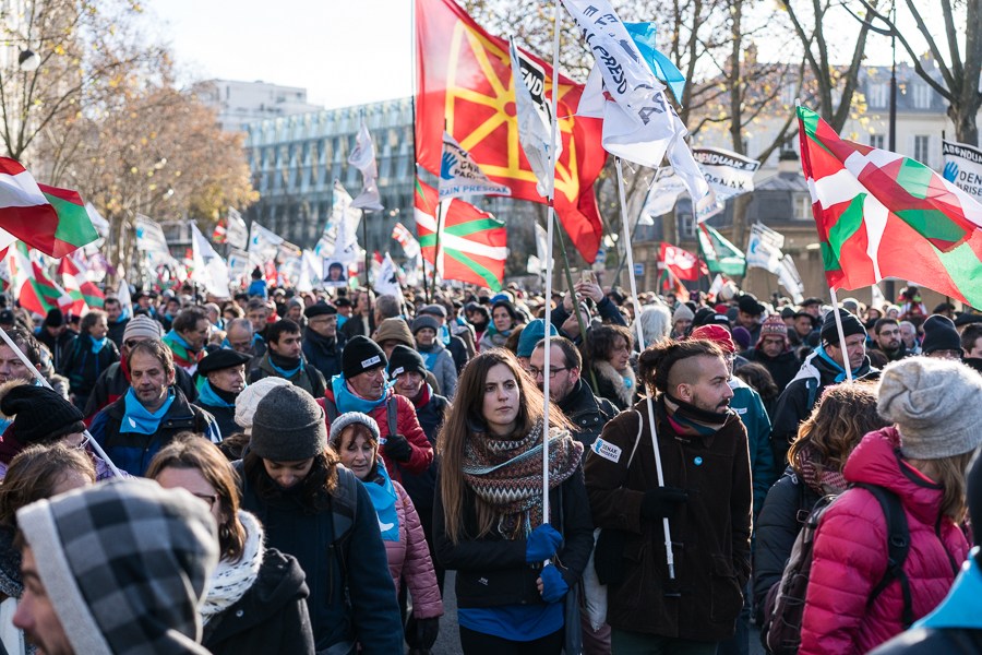 La manifestation d'hier samedi à Paris