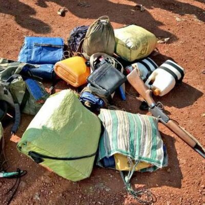 Saisie dans un campement maoïste