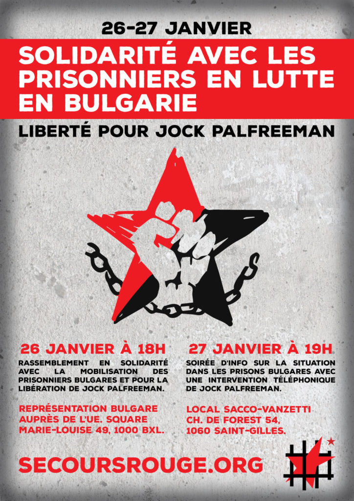 Solidarité avec les prisonniers en lutte en Bulgarie !