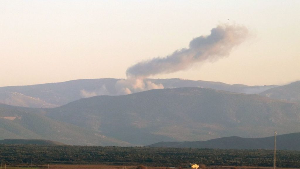Bombardement turcs à Afrine