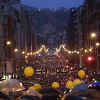 La manifestation de samedi à Bilbao