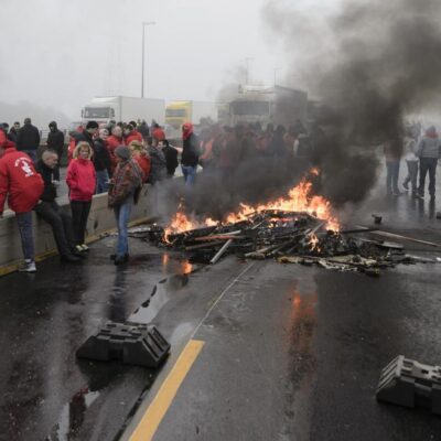 Le blocage du viaduc de Cheratte