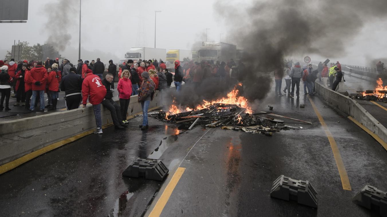 Le blocage du viaduc de Cheratte