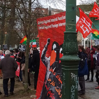Au rassemblement cet après-midi