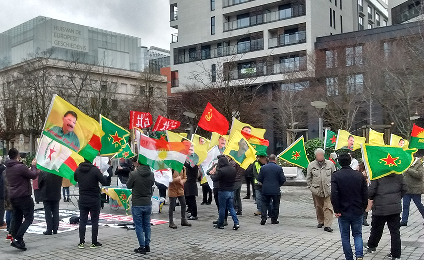 Au rassemblement de cet après-midi