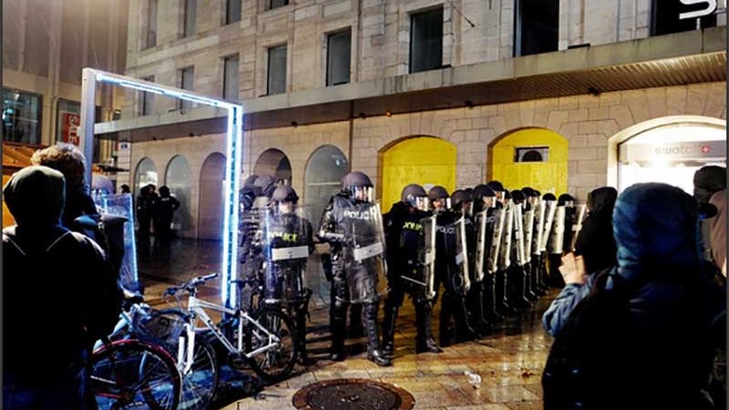 Nouvel an répressif à Genève