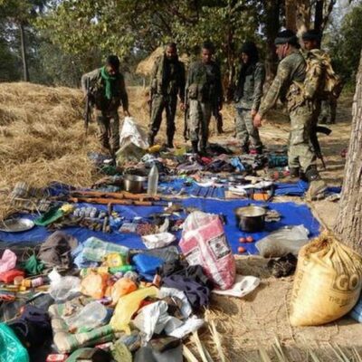 Saisie des forces de sécurité dans le Sukma