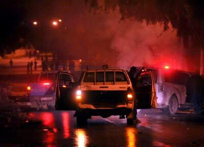 Les affrontements en Tunisie