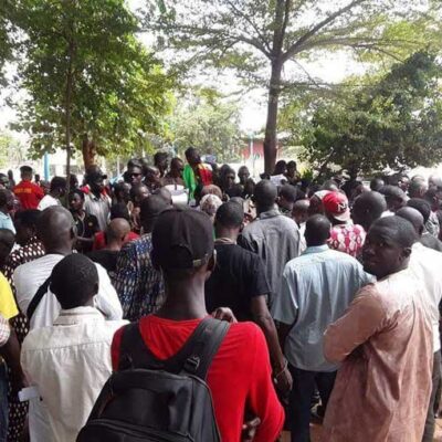 La manifestation de mercredi