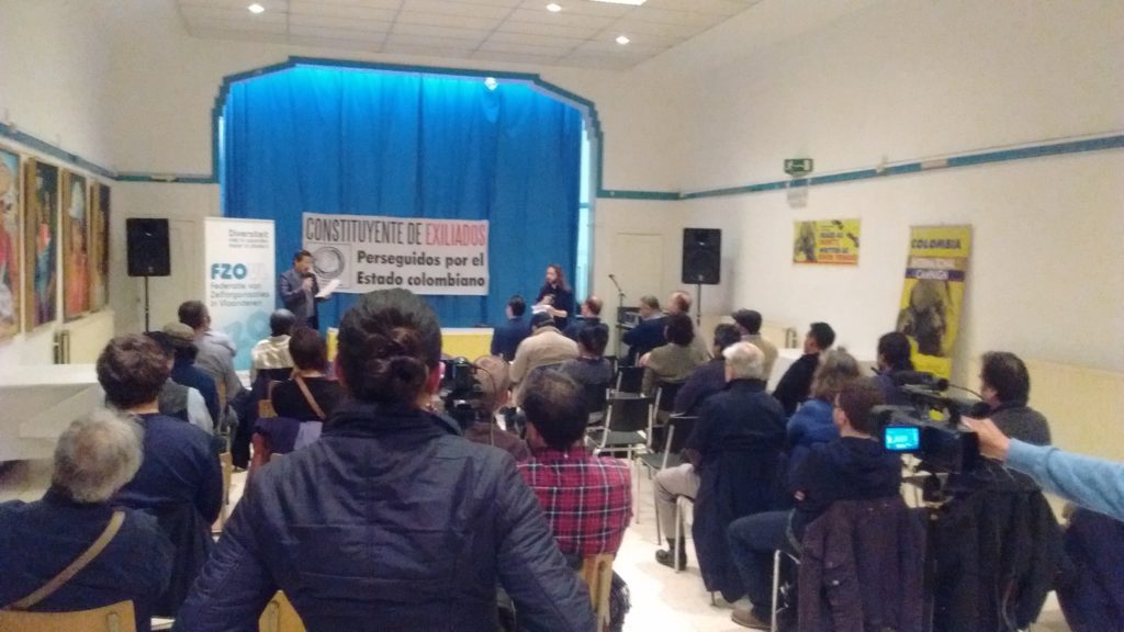 L'Assemblée des exilés politiques colombiens L'Assemblée des exilés politiques colombiens