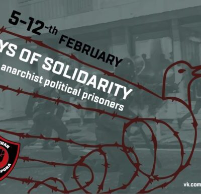 Semaine de solidarité avec les anarchistes russes