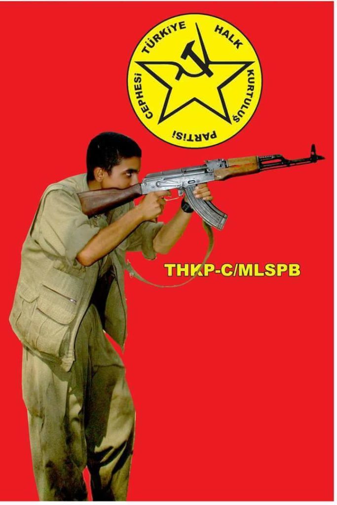 Affiche du THKP-C / MLSPB en hommage à Ramazan Güleken