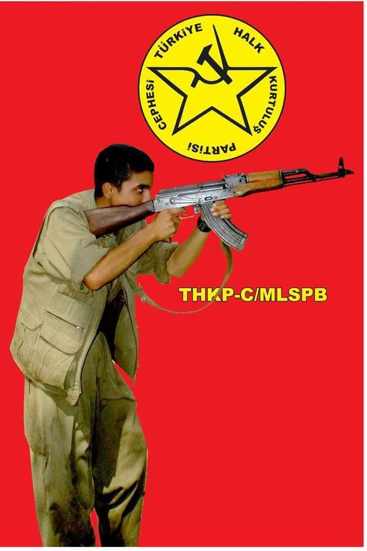 Affiche du THKP-C / MLSPB en hommage à Ramazan Güleken