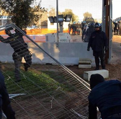 Incidents sur le chantier du TAP