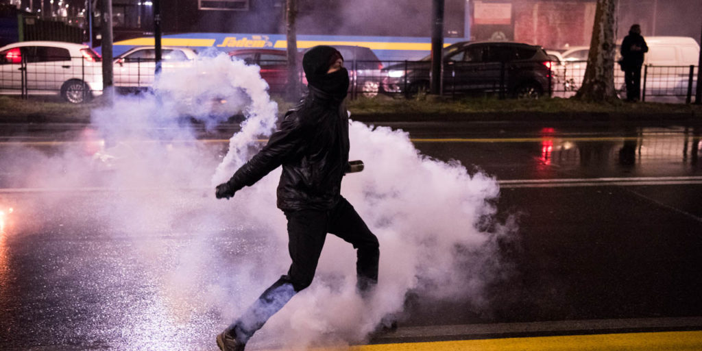 Les affrontements de Turin Les affrontements de Turin