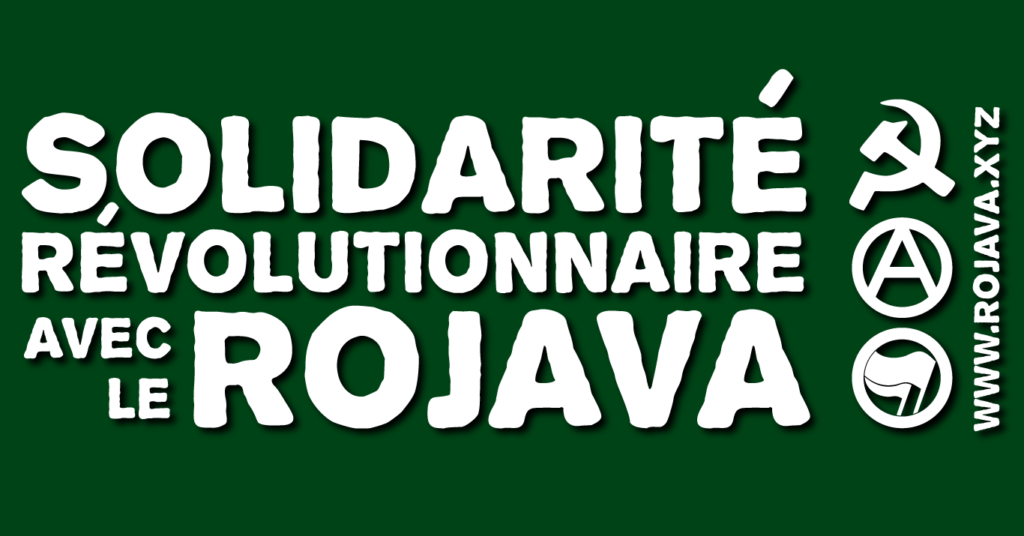 Bloc révolutionnaire en solidarité avec Afrin ce samedi 3 mars