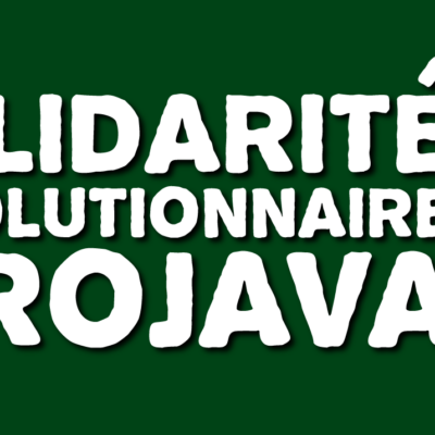 Bloc révolutionnaire en solidarité avec Afrin ce samedi 3 mars