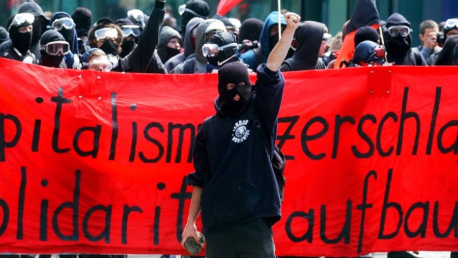 Mamifestation de Revolutionarer Aufbau à Zurich (archive)