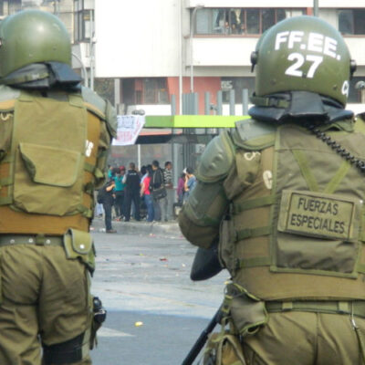 Les affrontements mardi à santiago