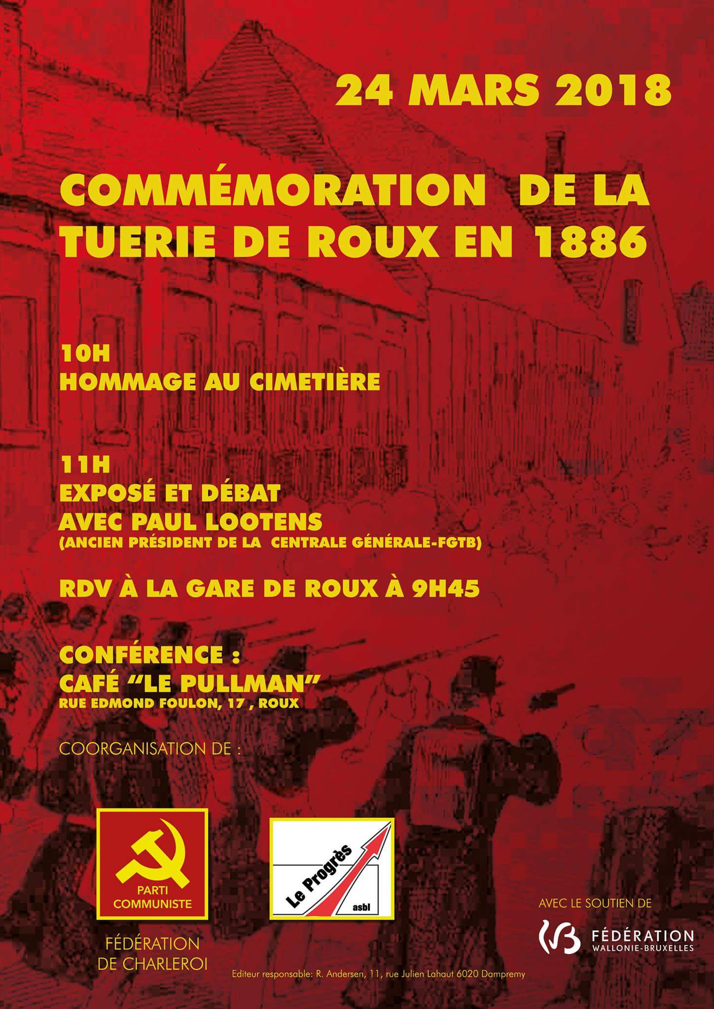 Commémoration du Massacre de Roux
