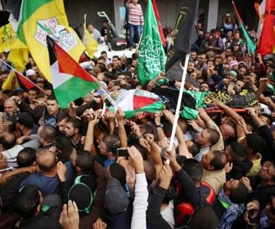 Funérailles d'un manifestant palestinien (archive)