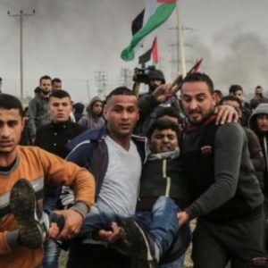 Un manifestant blessé vendredi à Gaza