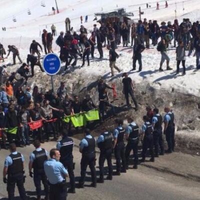 Six arrestations après l’action solidaire du col de Montgenèvre