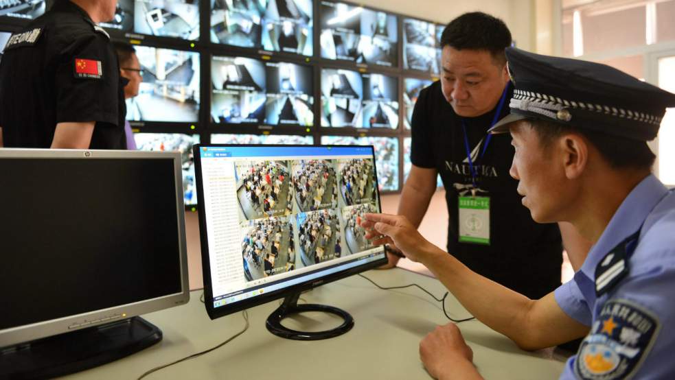 Vidéosurveillance en Chine 