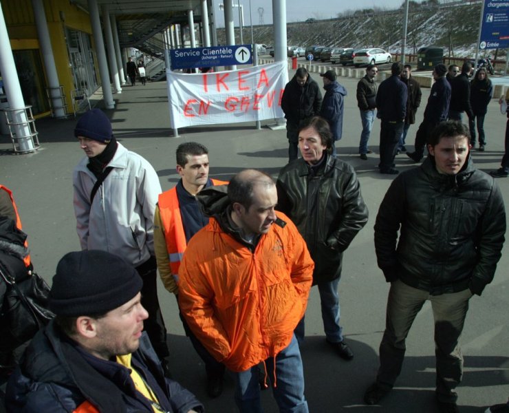 La grève de 2010 chez IKEA