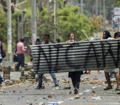Les affrontements au Nicaragua